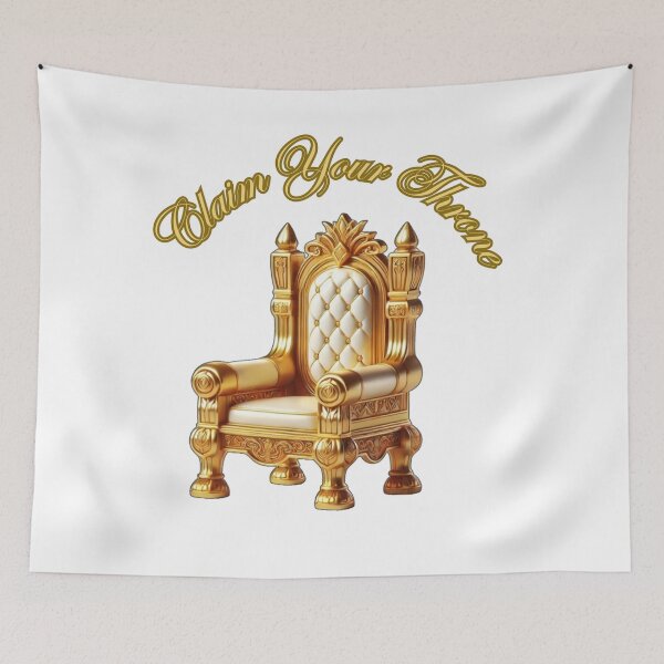 Artikelvorschau, Golden Throne Art Beanspruchen Sie Ihren königlichen Sitz entworfen und verkauft von kylmllr101684.