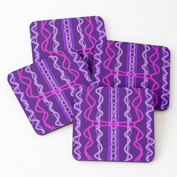 Item preview, Pink and purple abstract design  designed and sold by Stefrait-7.