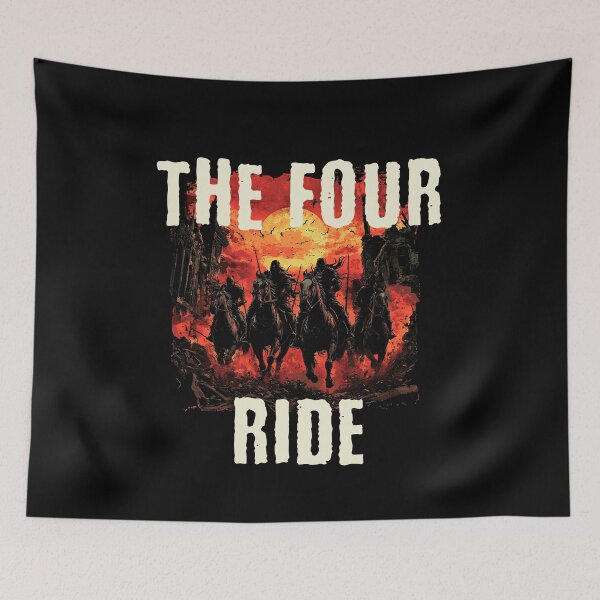 Item preview, The Four Horsemen - Apocalypse,End of Times designed and sold by OwlWorks.