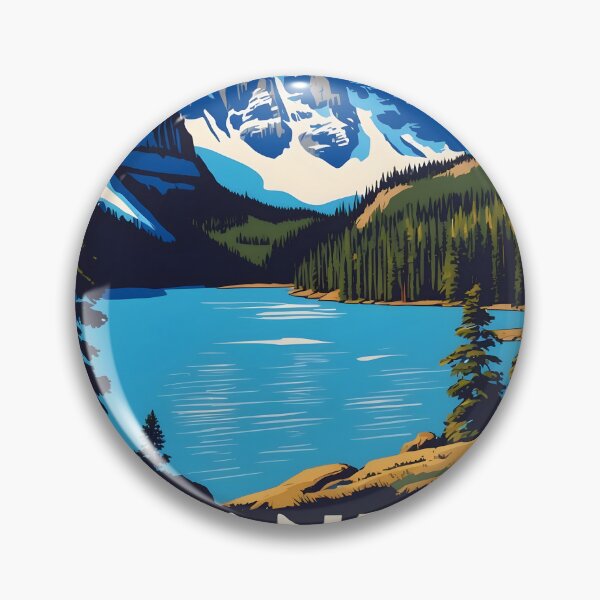 Item preview, Banff National Park Canada Vintage Travel Tourism  designed and sold by TravelersGems.