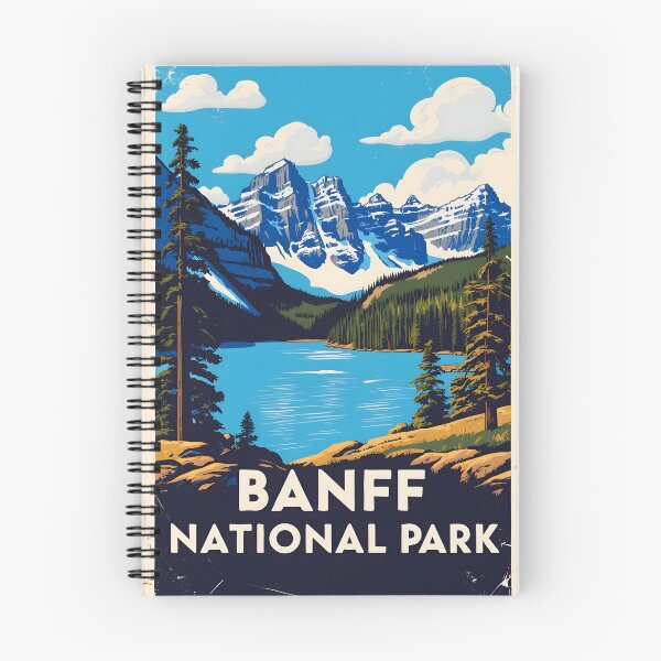 Item preview, Banff National Park Canada Vintage Travel Tourism  designed and sold by TravelersGems.