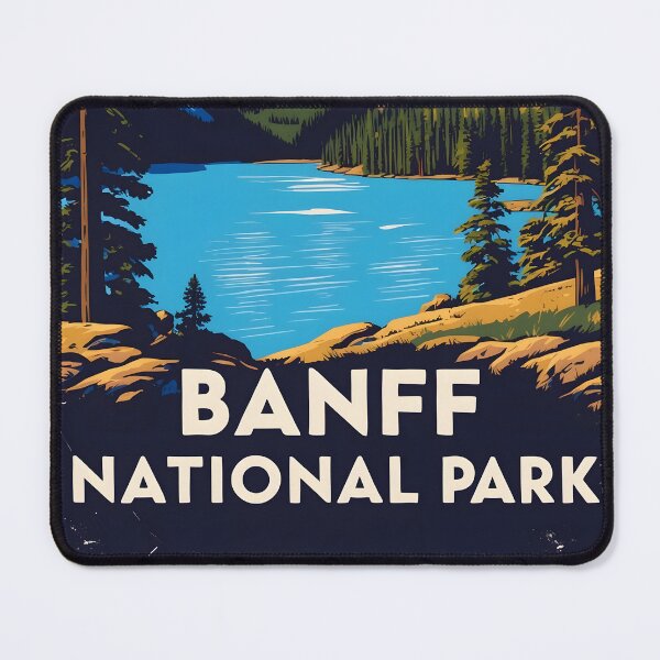 Item preview, Banff National Park Canada Vintage Travel Tourism designed and sold by TravelersGems.