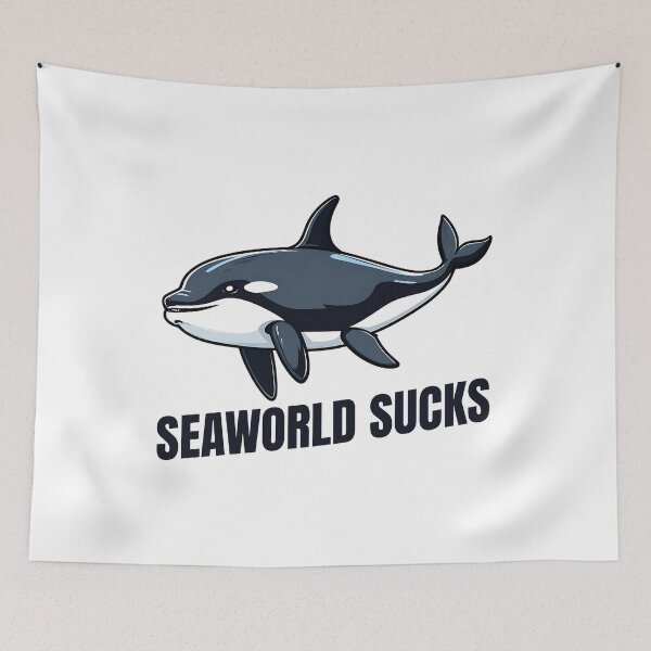 Item preview, Seaworld Sucks designed and sold by musthavewords.