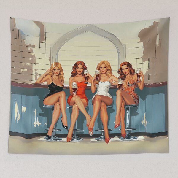 Item preview, LADIES NIGHT OUT TO MILFY'S HOT MOM'S BAR designed and sold by NikoDeeko.