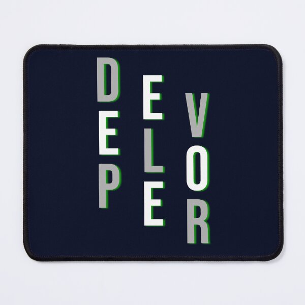 Item preview, developer 3x3 grid falling - Developer - Typography designed and sold by VandoorLabs.