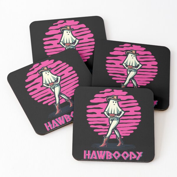 Item preview, Cowboy Girl Ghost Funny Hawboody Saying designed and sold by LuminOrb.