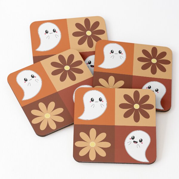Item preview, Ghosts and flowers pattern designed and sold by sasyall.