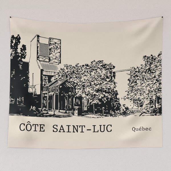 Item preview, Côte-Saint-Luc Québec designed and sold by Lakeric Cityscapes.