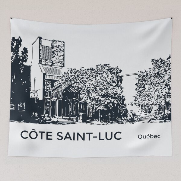 Item preview, Côte-Saint-Luc Québec designed and sold by Lakeric Cityscapes.