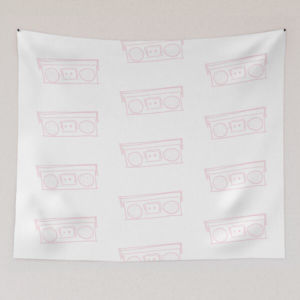 Item preview, Casette Player 80s Pink designed and sold by MagentaTwilight.