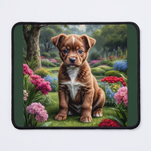 Item preview, Ziggy Red Australian Cattle Dog Puppy Portrait designed and sold by Heart and Soul Studio.