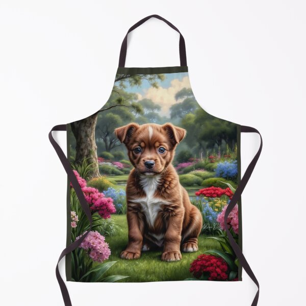 Item preview, Ziggy Red Australian Cattle Dog Puppy Portrait designed and sold by Heart and Soul Studio.