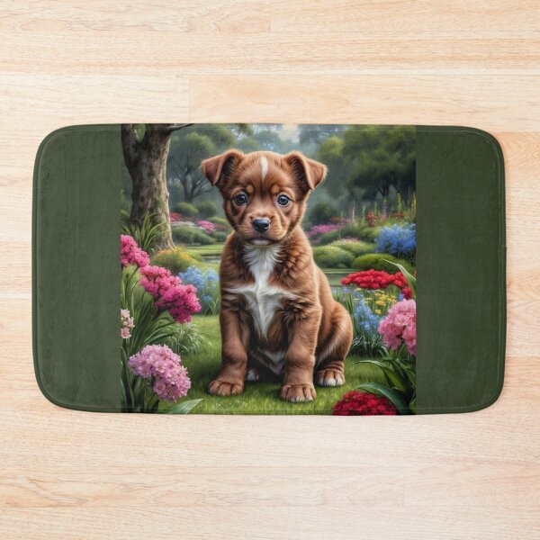 Item preview, Ziggy Red Australian Cattle Dog Puppy Portrait designed and sold by Heart and Soul Studio.