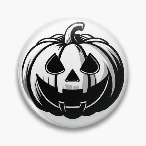 Item preview, halloween pumpkin black and white design designed and sold by Razzi-Shop.