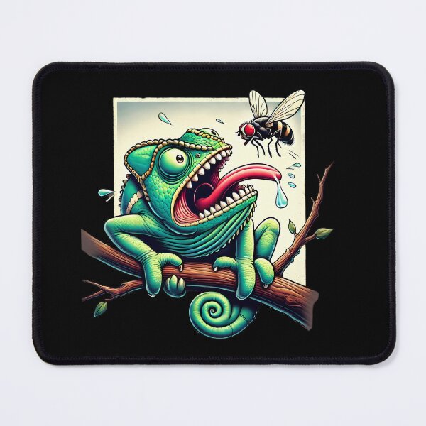 Item preview, Chameleon’s Snack Attack. designed and sold by Linework Studio.