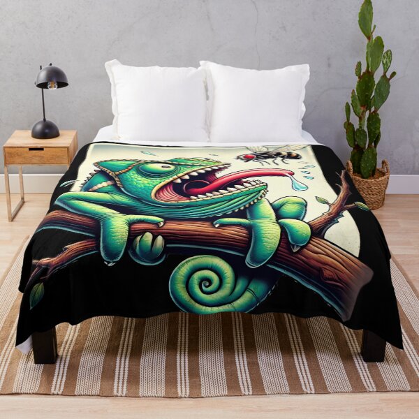 Item preview, Chameleon’s Snack Attack. designed and sold by Linework Studio.