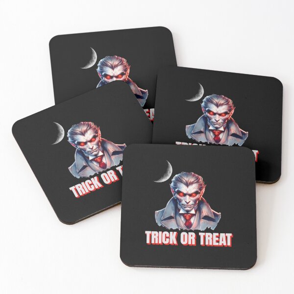 Item preview, Evil Vampire enticing you with Trick or Treat designed and sold by OwlWorks.