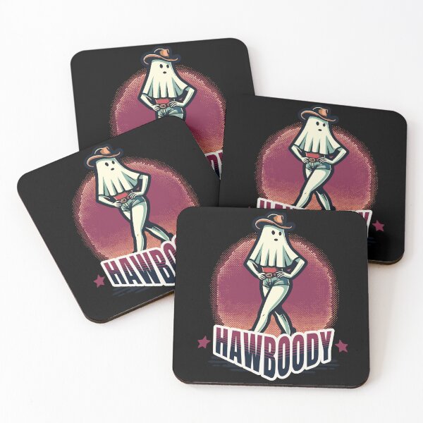 Item preview, Cowboy Girl Ghost Funny Pun Saying designed and sold by LuminOrb.