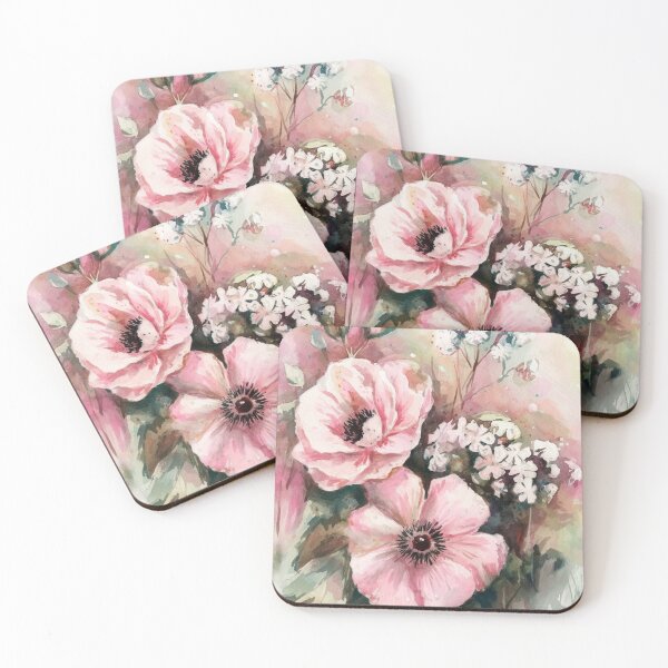 Item preview, Pink Anemones designed and sold by Patricks-Art.
