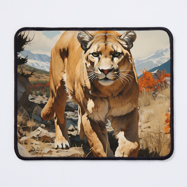 Item preview, Wilderness - Cougar designed and sold by KootenayDesigns.