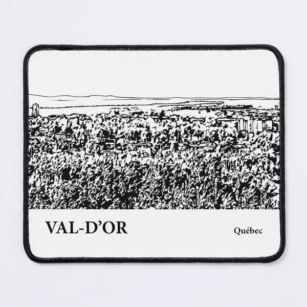 Item preview, Val-D'or Québec designed and sold by Lakeric Cityscapes.