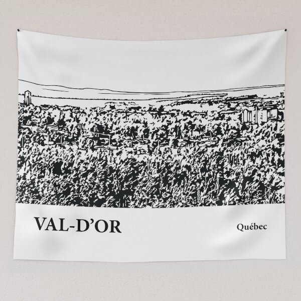 Item preview, Val-D'or Québec designed and sold by Lakeric Cityscapes.