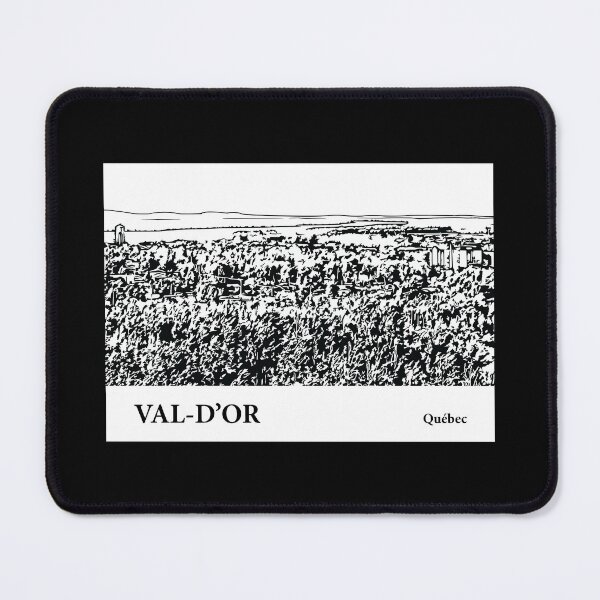 Item preview, Val-D'or Québec designed and sold by Lakeric Cityscapes.