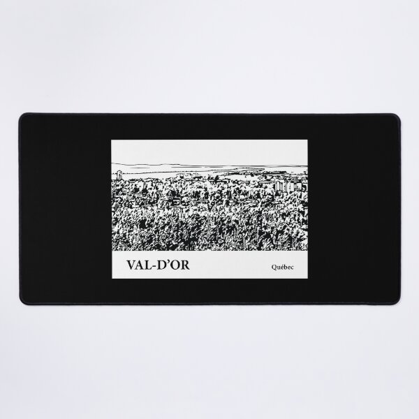 Item preview, Val-D'or Québec designed and sold by Lakeric Cityscapes.