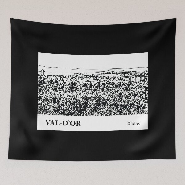 Item preview, Val-D'or Québec designed and sold by Lakeric Cityscapes.