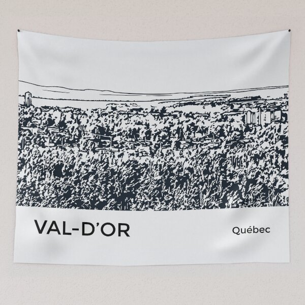 Item preview, Val-D'or Québec designed and sold by Lakeric Cityscapes.