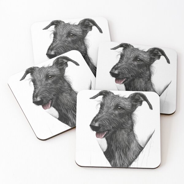 Item preview, Deerhound a little lurcher designed and sold by aghnadarragh.
