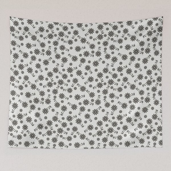 Item preview, Grey Cararra Ditsy Flowers Pattern 11 designed and sold by Vi-Sko.