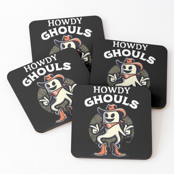 Item preview, Funny Cowboy Ghost Greeting Ghosts Girls designed and sold by LuminOrb.