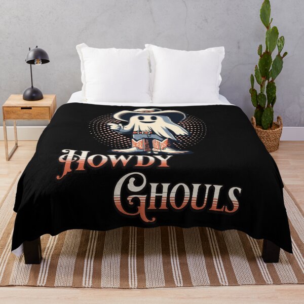 Item preview, Funny Cowboy Ghost Welcomes Ghost Girls designed and sold by LuminOrb.