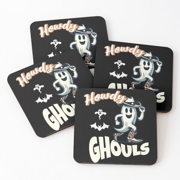 Item preview, Funny Cowboy Ghost Welcomes Ghost Girls designed and sold by LuminOrb.
