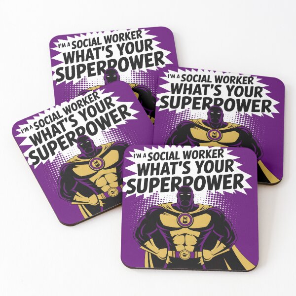 Item preview, Funny social worker “I'm a Social Worker What's Your Superpower” designed and sold by Rally Forge.