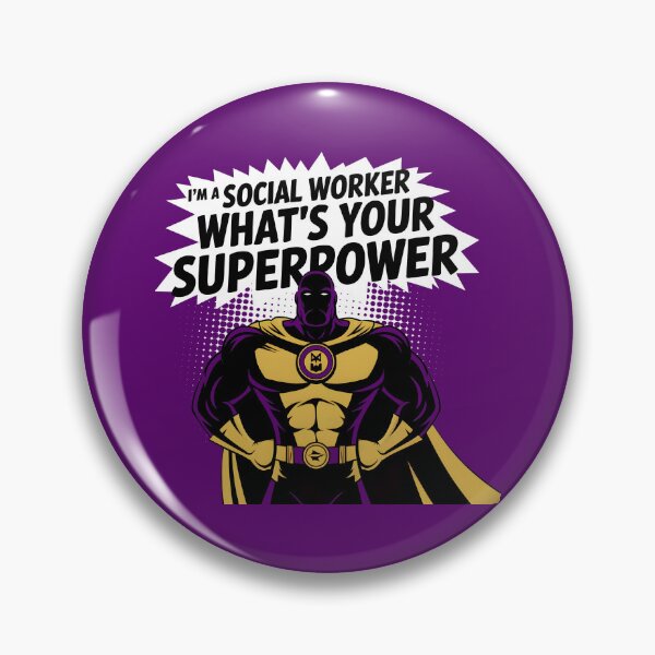 Item preview, Funny social worker “I'm a Social Worker What's Your Superpower” designed and sold by Rally Forge.