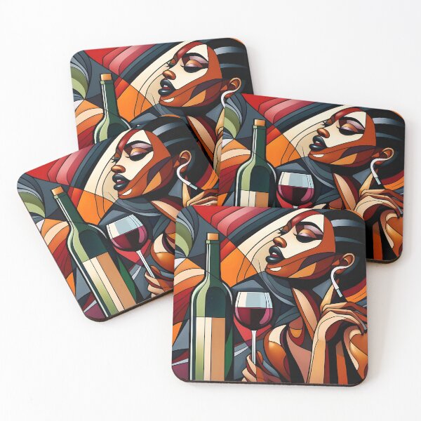 Item preview, Wine And Women Collection Cubism Art No:2 designed and sold by SofyaliArt.