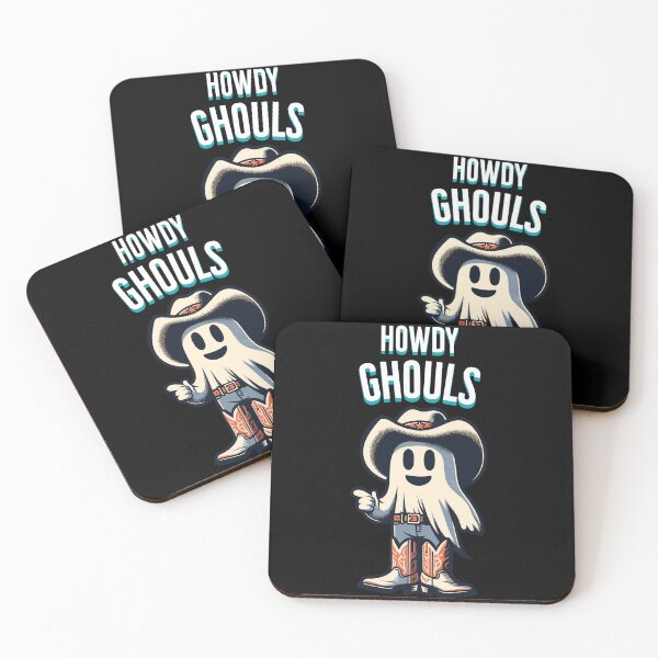 Item preview, Funny Cowboy Ghost Welcomes The Girls designed and sold by LuminOrb.