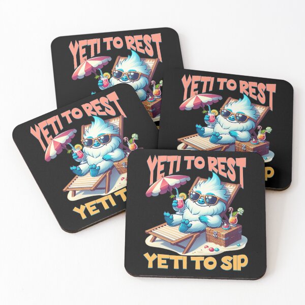 Item preview, YETI TO REST YETI TO SIP designed and sold by justyna-s28.