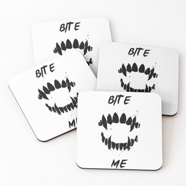 Item preview, Vampire Bite "Bite Me" designed and sold by LineArtForYou.