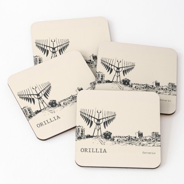 Item preview, Orillia Ontario designed and sold by Lakeric Cityscapes.