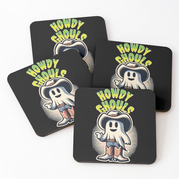 Item preview, Funny Cowboy Ghost Welcomes The Girls designed and sold by LuminOrb.