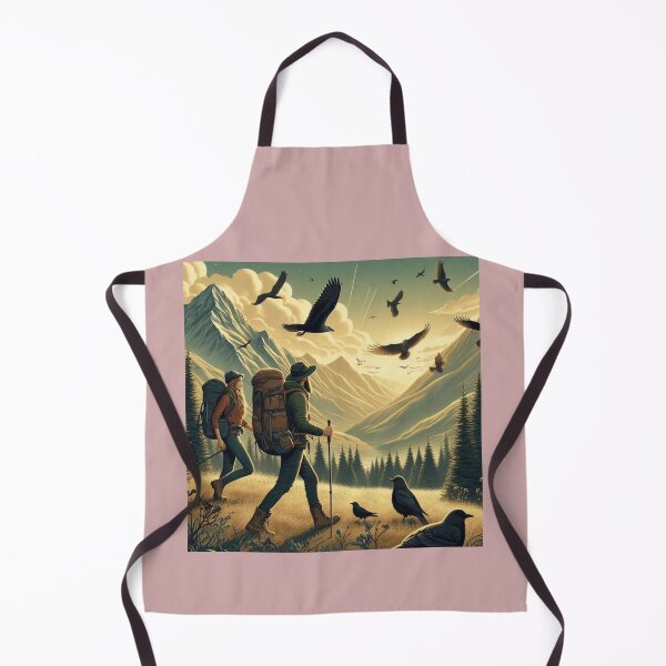 Item preview, Hiking Couple Mountain Escape designed and sold by choder61.