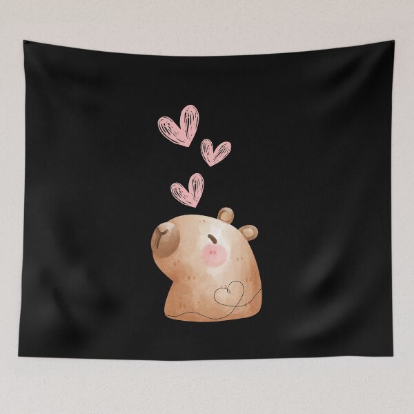 Item preview, Capybara Love – Adorable Design for Capybara Lovers designed and sold by GusiaTreasures.
