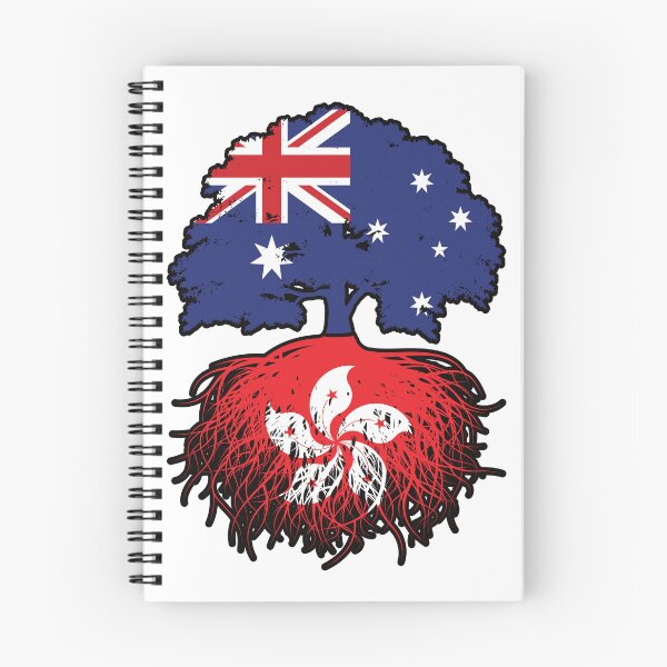 Item preview, Hong Kong Hong Konger Australian Australia Tree Roots Flag designed and sold by FlagX.