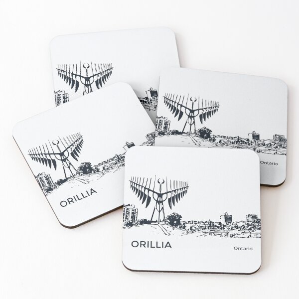 Item preview, Orillia Ontario designed and sold by Lakeric Cityscapes.