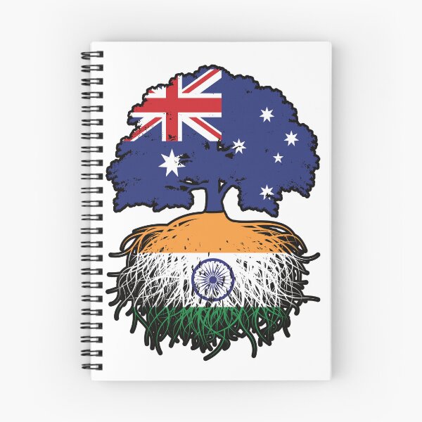 Item preview, India Indian Australian Australia Tree Roots Flag designed and sold by FlagX.