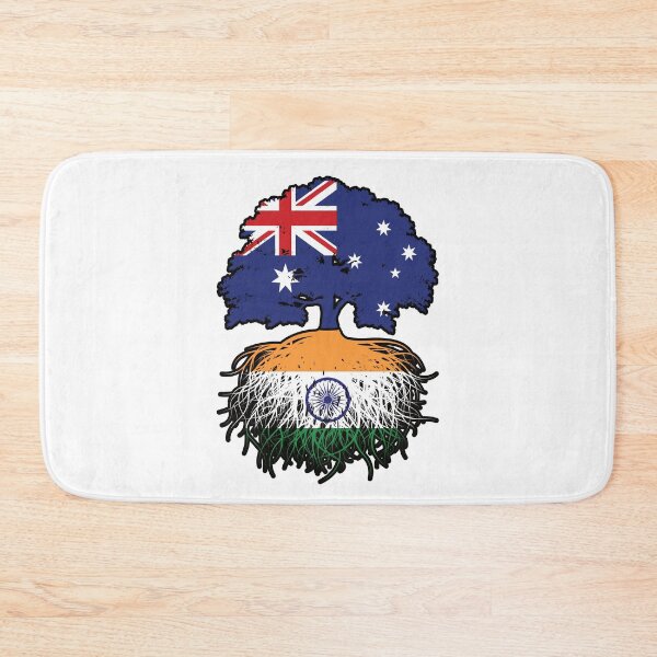 Item preview, India Indian Australian Australia Tree Roots Flag designed and sold by FlagX.