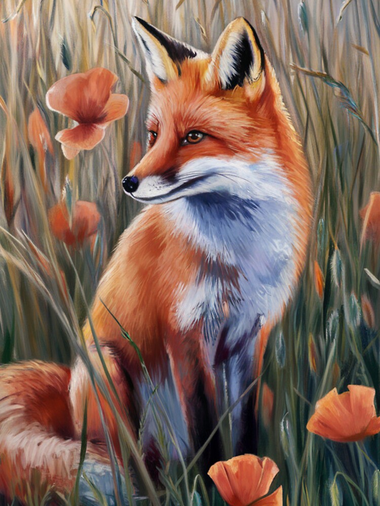 Thumbnail 5 of 5, iPhone Case, Fox In The Field designed and sold by Patricks-Art.
